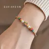 Pulseras de Hilo de Colores del Festival del Bote del Dragón, Pulseras de Buena Suerte para Exámenes de Admisión Universitaria, Joyería Tejida Hecha a Mano para Niños y Adultos al por Mayor