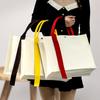 Bolsa de lona de fábrica, bolsa de mano personalizada, bolsa de lona ogo impresa, bolsa de protección ambiental, bolsa flotante tridimensional engrosada, bolso de mano