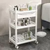 Carro para Salón de Belleza, Carro de Herramientas de Lujo para Salón de Pestañas y Peluquería, Carro con Estante de Almacenamiento Multicapa para Lavado de Cabello