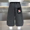 Ropa de Otoño para Niños Estampado de Caballito Pantalones Deportivos Rayados Otoño 2026 Nuevo Estilo Coreano Pantalones Casuales Geniales para Bebé Pantalones Largos