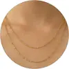Amazon Cadena de eslabones Flash Transfronteriza Elegante Collar de Corazón Abierto Estrella Abierta Joyería de Moda Trendy para Chicas