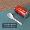 Pure White Ceramic Spoon Creative Ceramic Stir Long Handle Coffee Spoon Tempero Colher Pequena Colher Sopa Colher Pequena Colher de Arroz