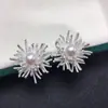 Juego de Joyería de Perlas de Agua Dulce Natural al por Mayor de Zhuji para Mujeres, Estilo Único Edelweiss, Accesorios de Perlas Elegantes y Modernos