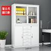 Flais Steel Office Armário de arquivamento de ferro Armário de dados Armário de arquivamento com fechadura Multi-porta armário armário guarda-roupa