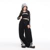 Traje de dança jazz meninas moda legal moda prática roupas dança de rua roupas da moda infantil hip hop marca traje hiphop