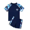 Traje de Baño Infantil Estilo Dividido Adolescentes Niños Traje de Baño Traje de Baño Traje de Baño Traje para Aprender y Entrenamiento de Natación para Niños Medianos y Grandes