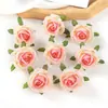 Flores de Rosa Artificiales Flores de Seda DIY Corona de Flores Hecha a Mano Flores Falsas Caja de Regalo de Boda Accesorios Decorativos Pared de Flores Paisaje Transfronterizo