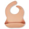 Paninho de Cuspir de Bebê Babador de Silicone para Bebê Paninho de Cuspir de Bebê Babador Impermeável Anti-Sujeira Babador de Silicone de Grau Alimentício