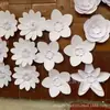 Flor de papel grande para boda decoración de ventana fondo de estudio flor de cartón suministros de boda flor de papel terminada simulación tridimensional
