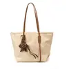 Nova bolsa de ombro grande e moderna, super popular para um visual descontraído, adequada para o trajeto diário, versátil para estudantes e uma bolsa feminina versátil para a aula.