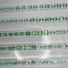 Aucai Baoshika Laboratorio Método de Elevación Zafiro Verde Cultivado Corazón Cuadrado Forma de Pera Corte Granny Piedra Desnuda Ovalada