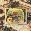 Imanes de Nevera de Acrílico de la Ciudad de Pekín Hitos de Hangzhou Shanghái Chongqing Atracciones Turísticas Souvenirs Culturales y Creativos Se Pueden Personalizar