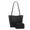 Bolso Tejido Coreano Otoño Diario 2026 Madre-Hijo Bandolera Manual de Mano Cubo Viaje Nuevo Versátil Bolso Tote