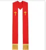 Robe de Padre Cruzado Fantasia de Halloween Medieval Sacerdote Sacerdote Vampiro Roupa Cosplay