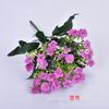 Orquídea mijo de simulación al por mayor decoración para el hogar flor de seda cerca arreglo floral flor de simulación pequeño ramo de flores de fruta de Milán