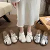 Pantuflas Gruesas de Verano para Exteriores 2026, Moda Nuevo Estilo Caladas de Punta Cerrada, Sandalias de Cuña para Playa