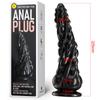 Chupón Explosión de Flor Sexy Niuniu Plug Anal para Hombres y Mujeres SM Masturbación Trasera Especial Plug Anal Productos Sexuales Comercio Exterior Transfronterizo