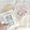Bolsas Autoadhesibles Esmeriladas de Oso y Conejo Bolsas de Empaque de Dibujos Animados Empaque de Tarjeta de Alto Valor Bolso de Mano EVA Esmerilado