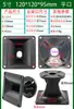 Altavoz de Trompeta para Tweeter de 3~18 Pulgadas Unidad de Driver Boca Plana Montaje con Tornillo Carcasa de Plástico Accesorios de Audio