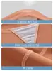 Shorts de Fitness Yoga de Secado Rápido de Cintura Alta, Alternativa Lulu, Pantalones Cortos de Verano de Cinco Puntos Tiburón, Leggings que No Requieren Usar Ropa Interior