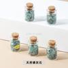 Jingde Jewelry Natural Cristal Cascalho Garrafa de Desejos Verde Dongling Fluorita Garrafa de Deriva Ornamentos Energia Curativa Pedra Atacado