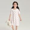 Roupa Infantil Momojia Roupa de Verão Pijamas Infantis 2024 Primavera Novo Meninas Casual Roupa de Casa Conjunto Camisola