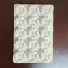 Stock Listo Seis Bandejas de Papel de Nogal Bandejas de Papel para Envases de Leche Caja de Embalaje Bandejas de Papel de Pulpa Fabricante Suministro
