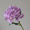 Hortensia artificial 3D pequeña y fresca de color primaveral, arte floral para decoración del hogar, accesorios de fotografía, flores de seda, guía de ruta para bodas, arreglo floral