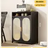 Armario de almacenamiento integrado de pared para comedor, armario de almacenamiento diverso para sala de estar, armario de cocina, gabinete de té de estilo crema para dormitorio
