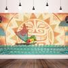 Moana Infantil Verano Viaje Vacaciones Fiesta Vasos de Papel Desechables y Juegos de Platos Cena de Cumpleaños Salidas de Verano