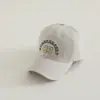 Gorra de béisbol versátil para niños, nueva versión coreana de principios de otoño, 33 con bordado, visera curva versátil, gorra casual para el sol