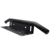 Modificação de carro porta-placa de licença para comércio exterior suporte de lâmpada de placa de licença veículo off-road suporte de lâmpada de placa de licença Wrangler suporte de holofote para barra frontal acessórios