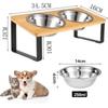 Comedero Inclinado para Mascotas de Hierro Forjado Transfronterizo Comedero para Beber Agua de Gato y Perro para el Hogar Protector de Cuello No Debe Voltearse Estante para Comida