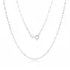 Collar de Cadena de Labios de Plata de Ley s925 para Mujer Estilo Simple de Alta Gama Estilo Blogger Mismo Estilo Versátil Se Puede Usar en Capas Cadena para Clavícula