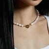 Collar de Flor de Perla Natural Cadena Larga para Clavícula Moda Celebridad Elegante Mismo Estilo Pulsera de Perlas 2023 Producto Nuevo