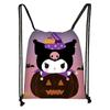 Bolsa de poliéster con cordón ajustable, nueva serie Sanrio de Halloween 2023, productos casuales de alta calidad.