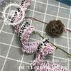 G608 Estilo coreano cinta DIY estilo pequeño fragante borla unilateral encaje accesorios de ropa encaje suministro puntual