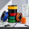 Fábrica de origen filamento para impresión 3D al por mayor PLA color único 1kg 1.75mm material de filamento disponible para exportación y comercio transfronterizo