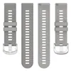 Para Reloj Jiaming Forerunner165 Correa de Silicona F165 Música Correa Monocromática Patrón Cruzado