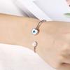 Rueda de cartas nuevo Ojo del Diablo Pulsera de Amor buena suerte Perla para enviar a novia amigas regalo de cumpleaños joyería al por mayor