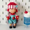 Pingente de boneca batata popular e famoso na internet, 14cm, pingente de mochila, boneca requintada, presente de aniversário, brinquedo de pelúcia fofo