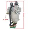 Carburador Adecuado para Gx240 8Hp Gx340 11Hp Gx390 Generador con Válvula Solenoide Eléctrica 505-016