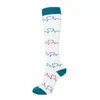 Venta caliente transfronteriza calcetines de compresión para deportes al aire libre hombres y mujeres calcetines de compresión para montar al aire libre medias de fitness leggings de enfermera