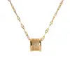 Collar de Diseño Completo de Diamantes Estilo Europeo y Americano con Forma de Cintura para Mujer, Mismo Estilo que en Xiaohongshu, Accesorio de Cadena para Clavícula Retro Personalizado con un Toque de Alta Gama