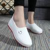 Zapatos de Lona para Mujer Primavera y Otoño Nuevos Slip-on Planos Zapatos de Tela Old Beijing para Mujer Casual Transpirables Estilo Coreano Zapatos Individuales Holgazanes