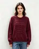 Amazon 2026 Otoño/Invierno Nuevo Suéter de Punto Trenzado Tridimensional Transfronterizo Vintage para Mujer, Corte Holgado, Cuello Redondo, Pulóver, Manga Larga