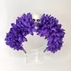Diadema Europea y Americana Nueva de Flores para Halloween Araña Personalizada Flor Artificial Maquillaje Cosplay Fiesta Accesorios para la Cabeza Venta al por Mayor