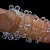 Juguetes sexuales para adultos unisex con collar, para colgar externamente en el anillo de bloqueo de cuentas, anillo de ojo de oveja, anillo bloqueador del prepucio, anillo de retraso