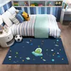 Alfombra de Piso de Dibujos Animados para Dormitorio al por Mayor Estilo Nuevo para el Hogar Alfombrilla para Gatear de Bebé Habitación Infantil Creativa Antideslizante Cobertura Total Engrosada