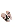 Decorações de Nail Art Zircônia Olho de Cavalo Famosas na Internet, Brilhantes Super Mini de Alta Qualidade Preto e Prata Cisne Gota d'Água Pedras Rhinestone Decorações de Unhas
